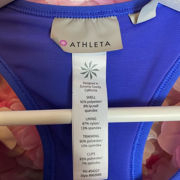 Athleta Turbocharge Tank Sz S-Tall - Picture 2 of 7